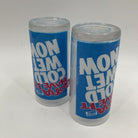 Lot of 2 Vintage Pepsi Plastic Glass Cup Gotta Have It Cold Wet Now by Grainware