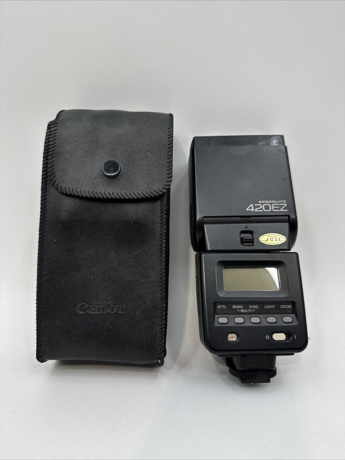 CANON Speedlite 420EZ Shoe Mount Camera Flash with Case