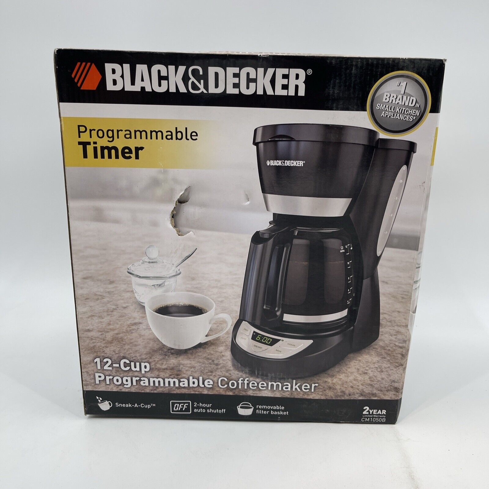 Black & Decker CM1050B 12 Cups Programmable Coffee Maker