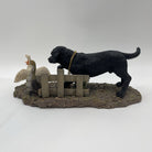 Classic Treasures Collectible Black Lab Sculpture