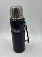 Thermos Stainless King 2 Liter/68oz Beverage Bottle Midnight Blue