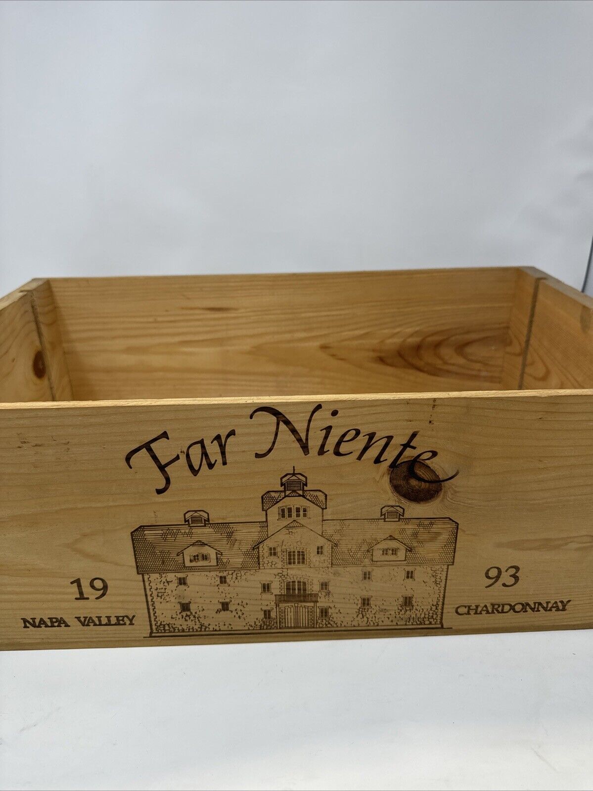 Wood Wine Box Far Niente 