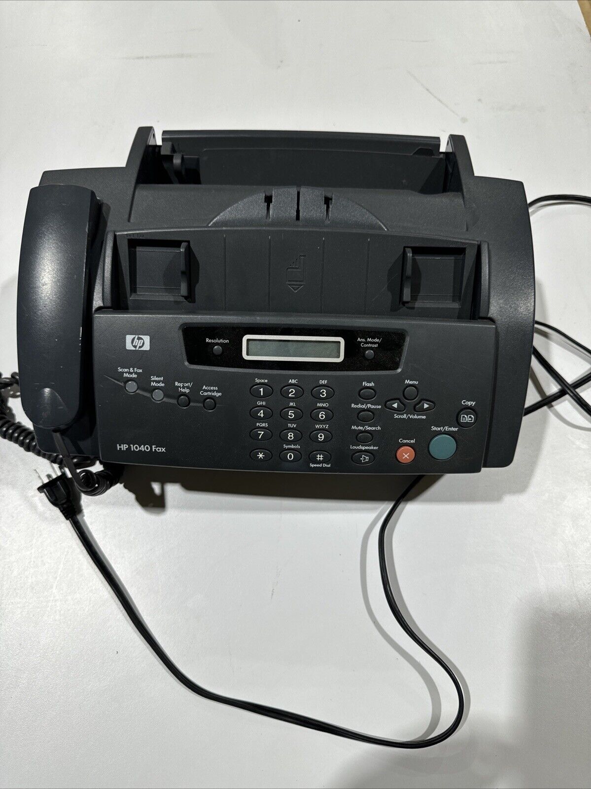 HP 1040 Inkjet Fax Machine With Built-In Telephone Scan & Print SDGOB-0403-01