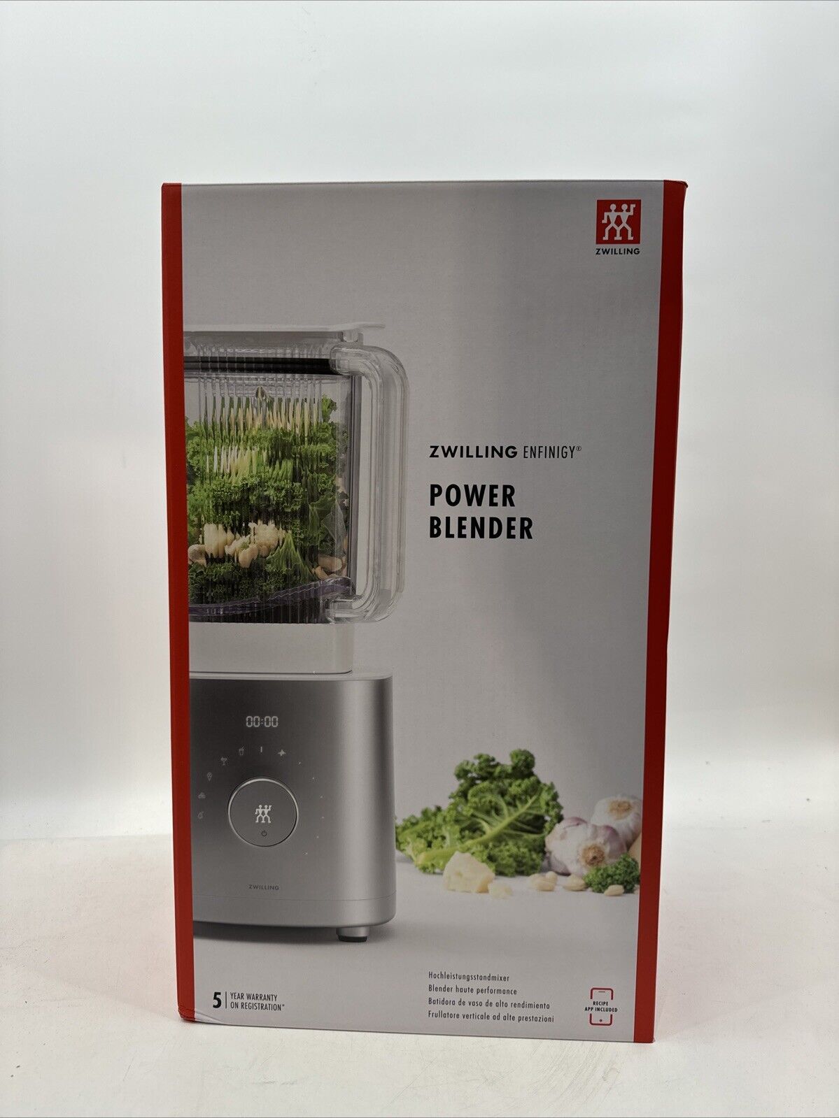 ZWILLING Enfinigy Power Blender NIB