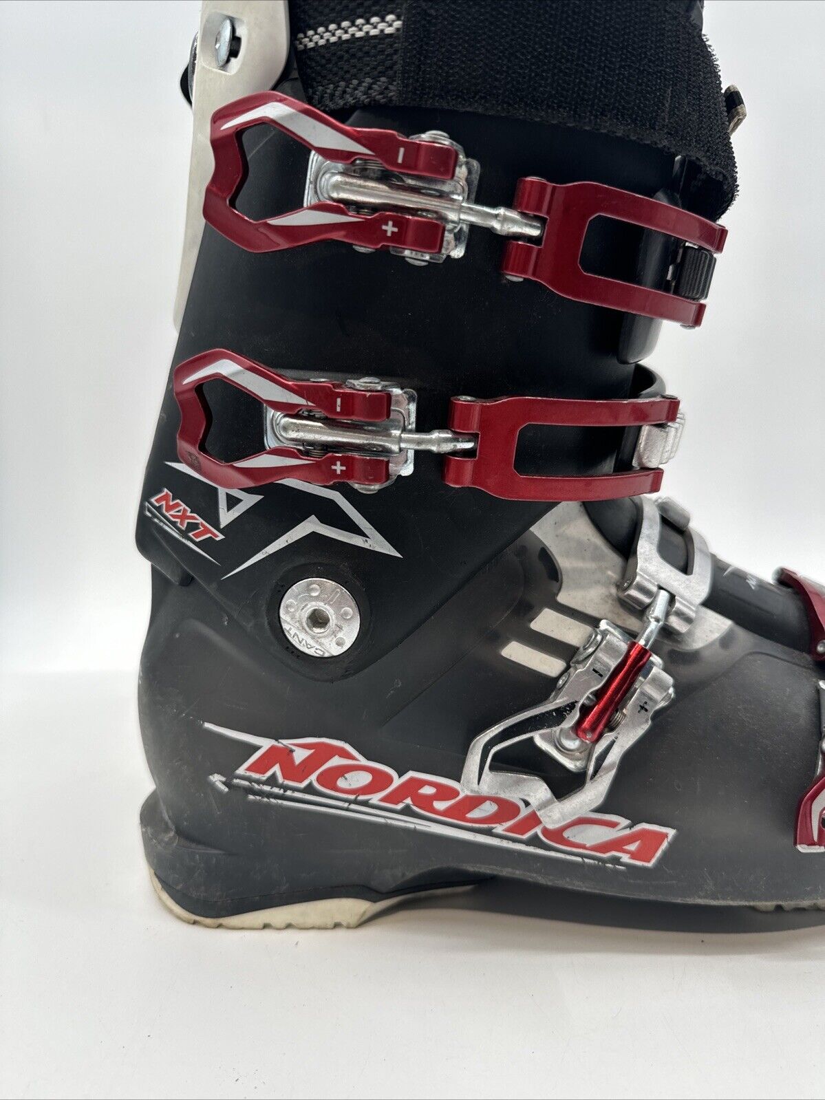 Nordica N3 NXT Men’s Ski Boots 9-9.5 Black 275 315mm Very Good Condition