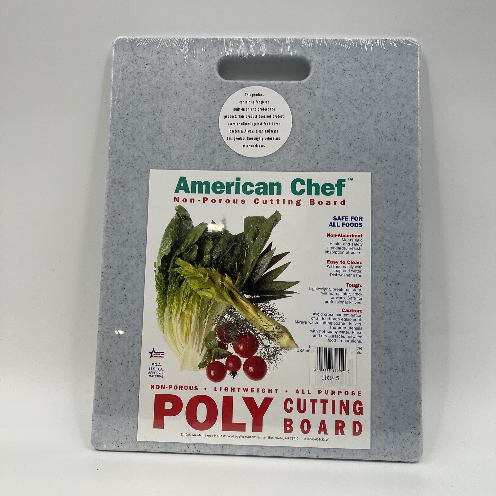 American Chef Poly Cutting Board 11"x14.5" NWT Sealed