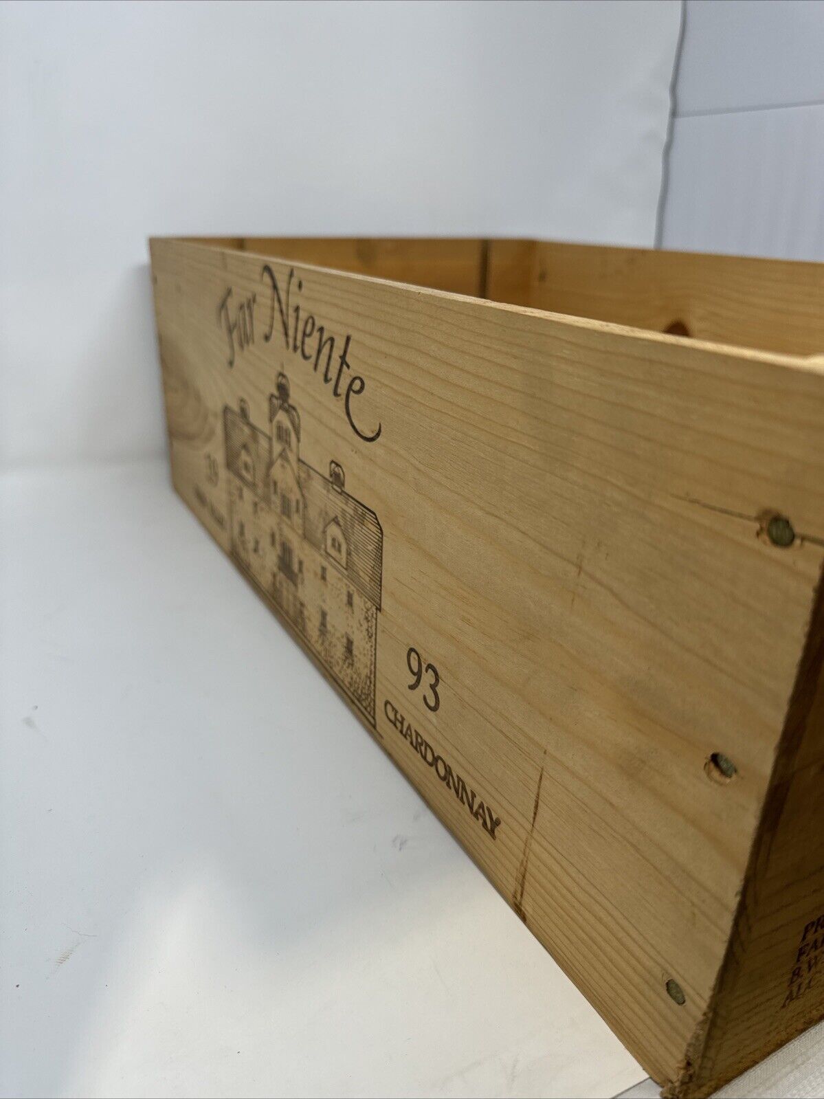 Wood Wine Box Far Niente 