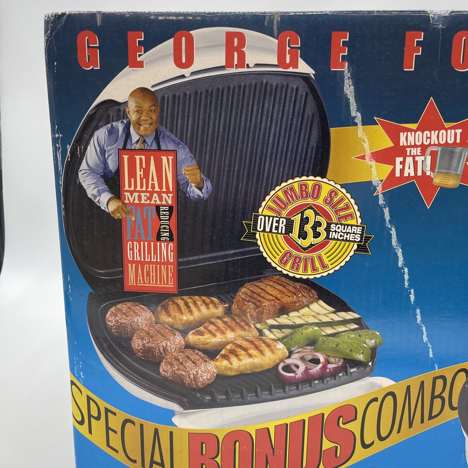 New George Foreman Special Bonus Combo Grill & Roaster Set