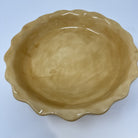 Vintage 1976 Bell Ceramics Lattice Topped Pie Serving & Storage Dish w/Cover Lid