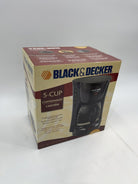 Black & Decker SmartBrew DCM580B 5 Cup Coffee Maker