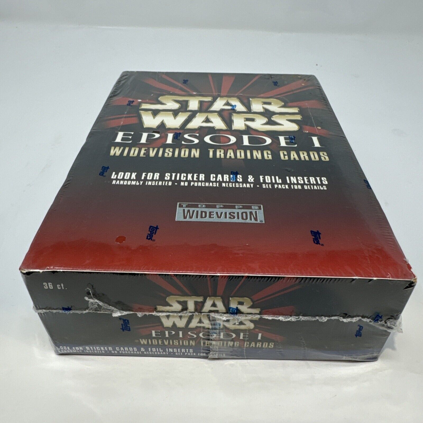 Star Wars Episode 1 Widevision New Sealed Trading Card Box 