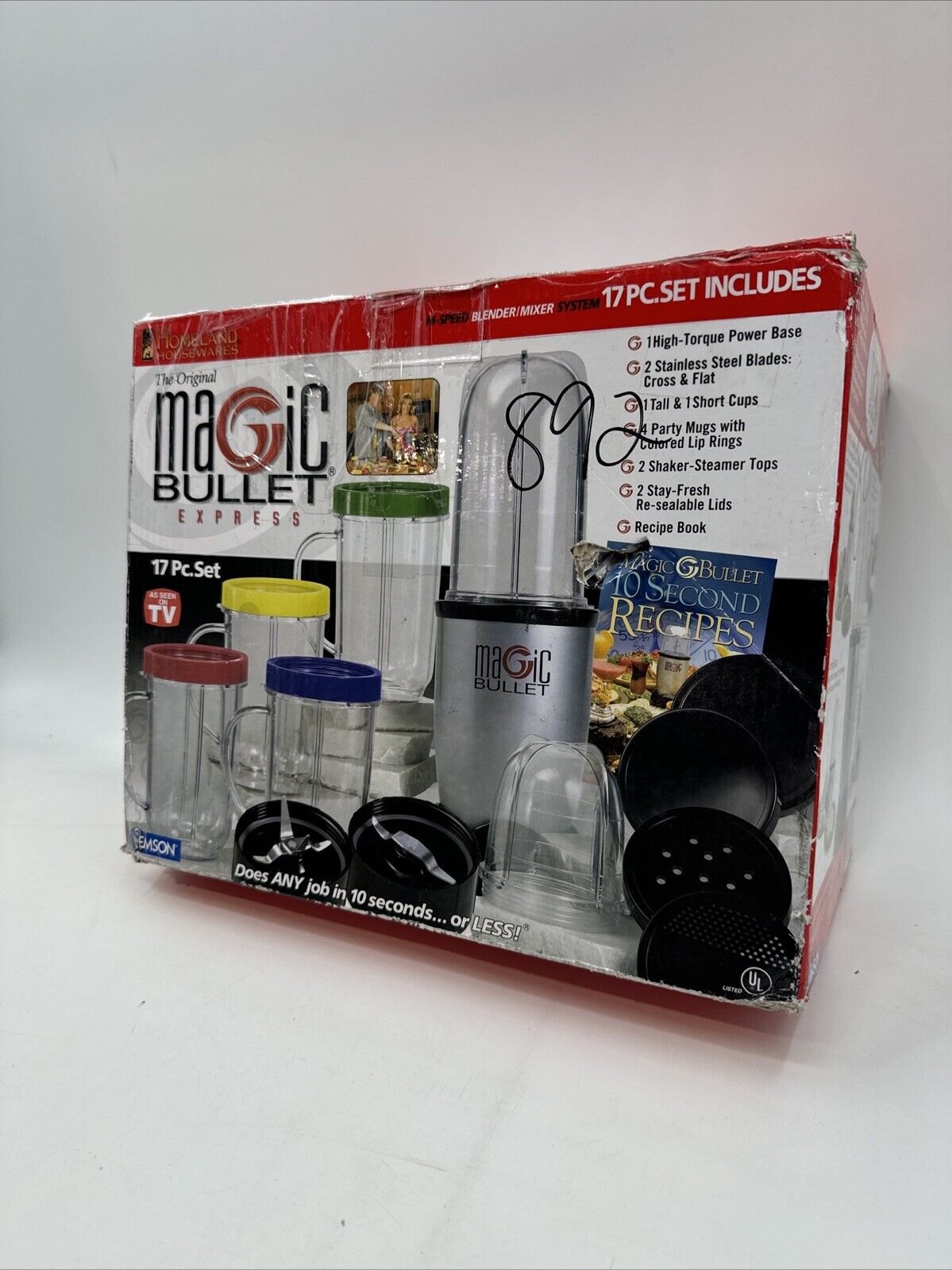 Magic Bullet Personal Blender Set NIB