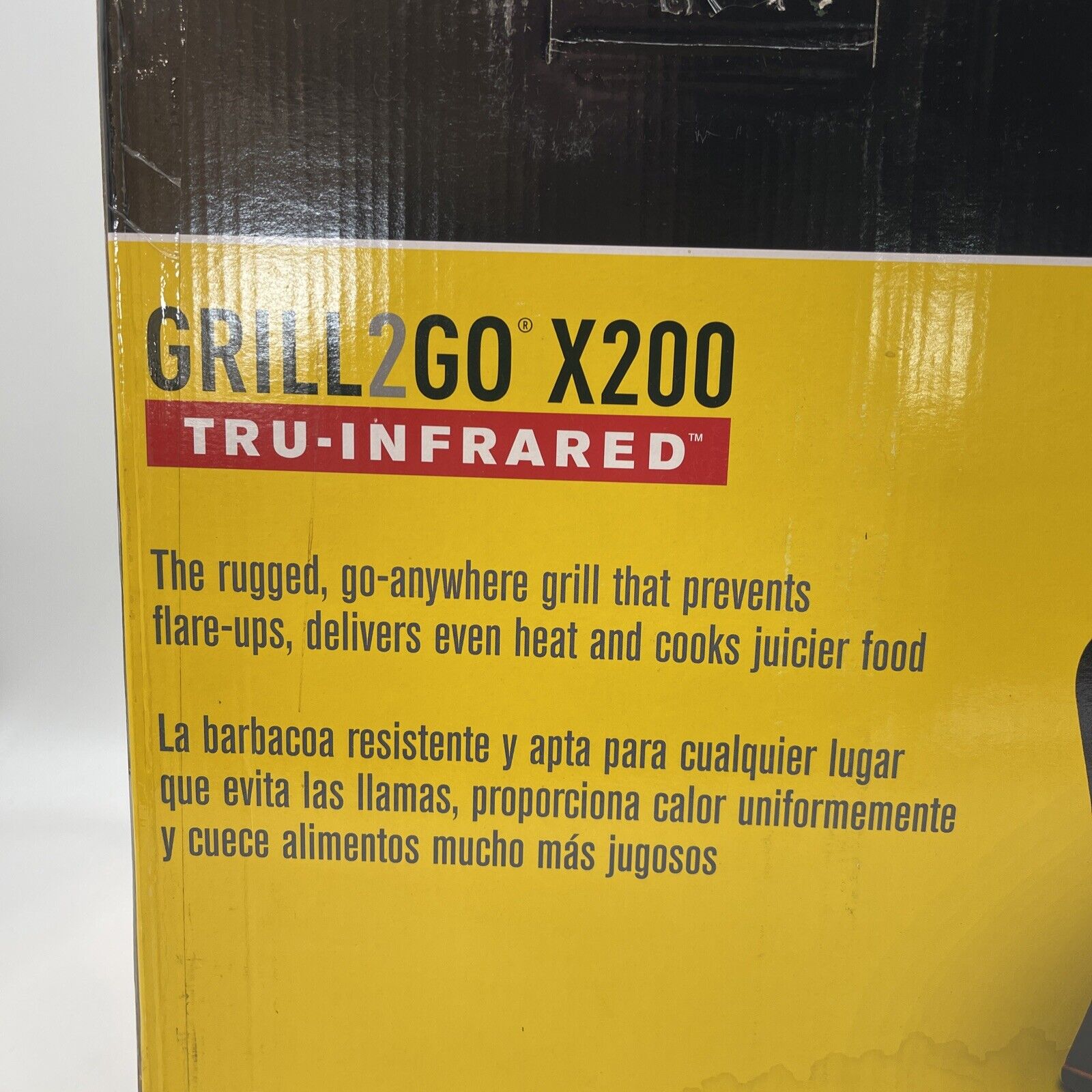 Char-Broil Grill2Go X200 Tabletop Gas Grill w/Tru-Infrared Cooking System, Black