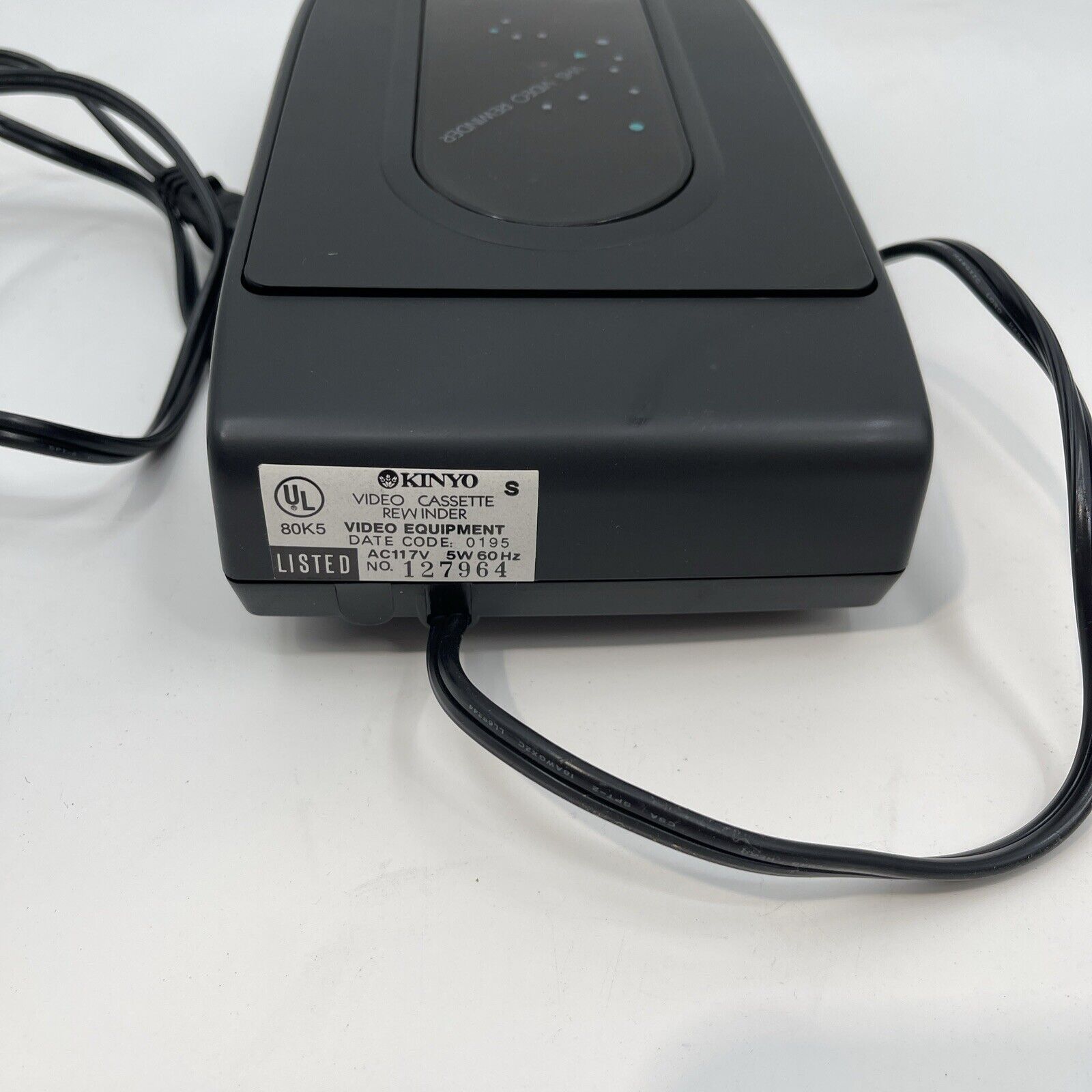 Kinyo VHS Video Cassette Tape Rewinder No.127964