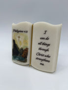 Philippians 4:13 Stand Up Plaque